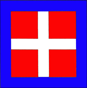 Nuovo modello di bandiera di bompresso