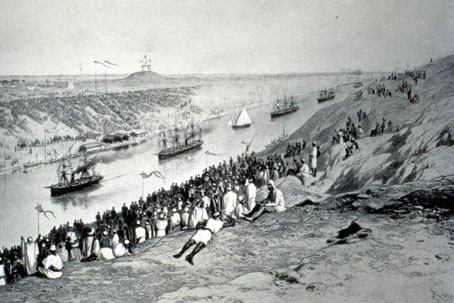 Apertura canale di Suez