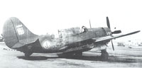 Un Curtiss S2C5 Helldiver con le insegne della Marina Militare