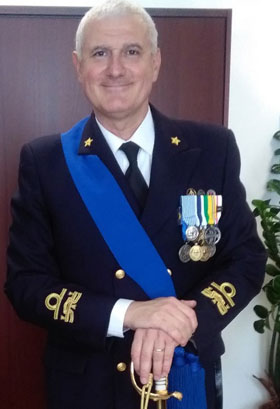 Immagine del contrammiraglio Enrico Giurelli