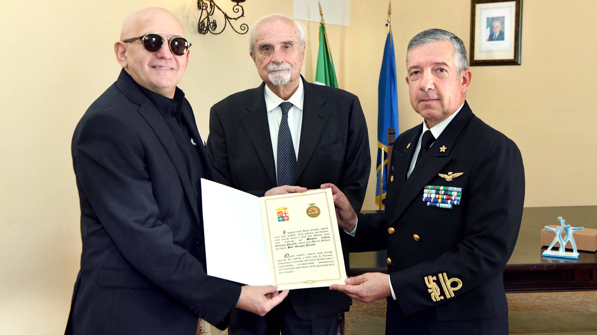 Castello Aragonese di Taranto: inaugurata la “sala modelli unità navali ...