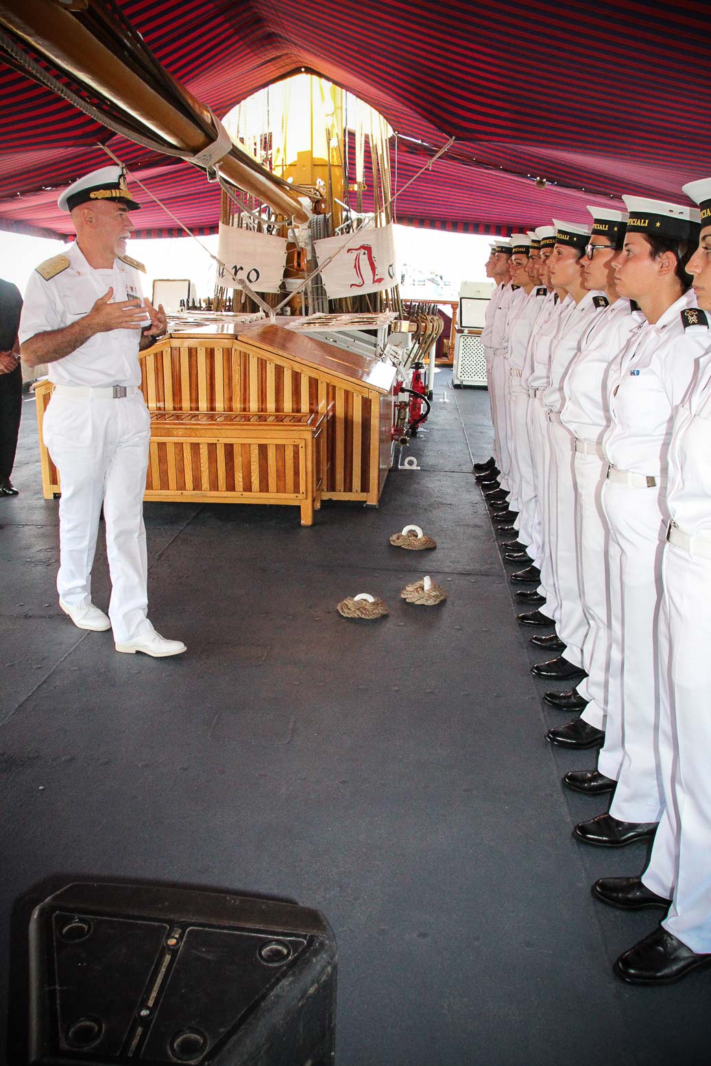 Conclusa la campagna allievi su nave Palinuro - Marina Militare